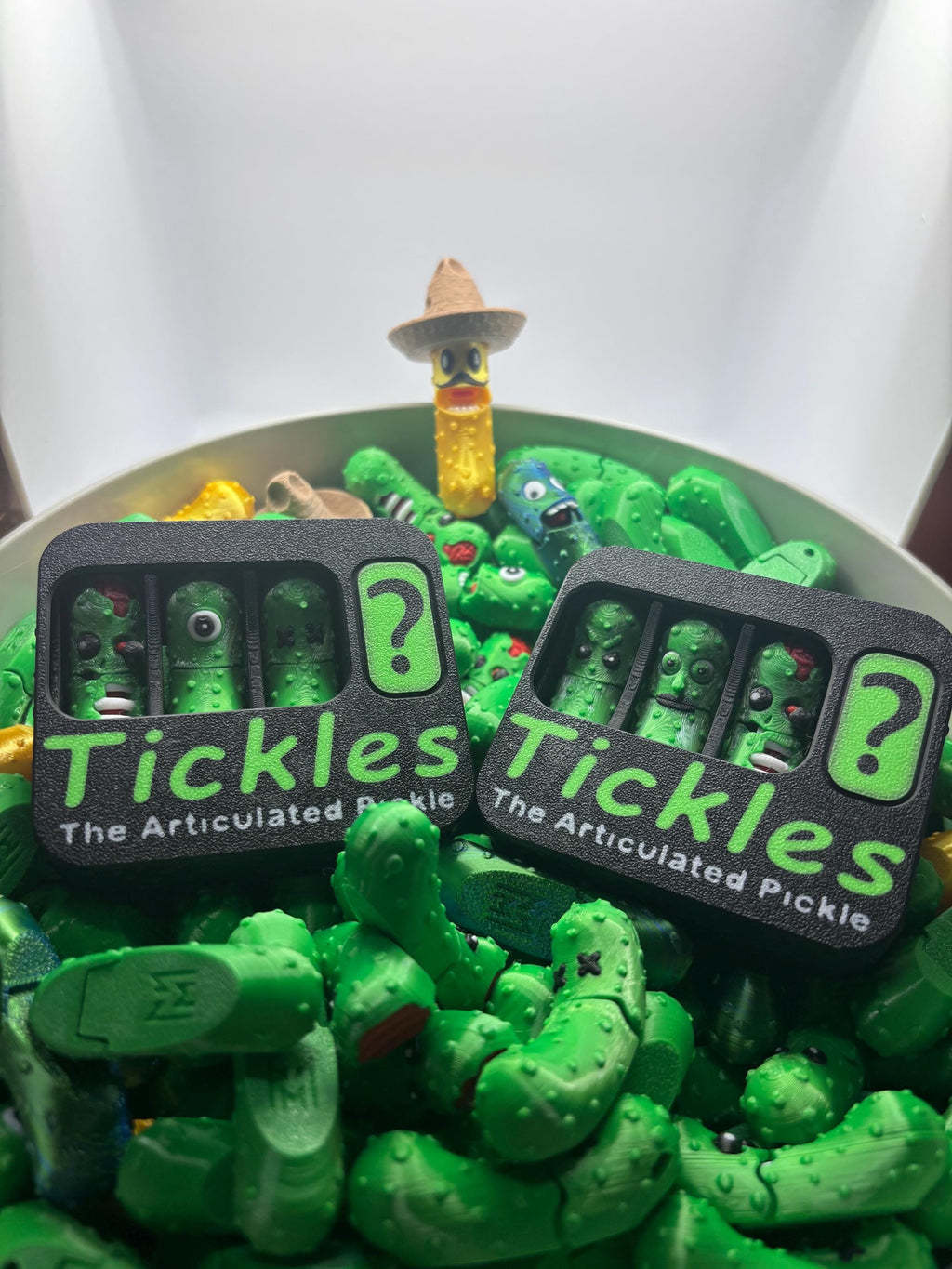 Freche Gürkchen | Sammel Gurken | Tickle Pickles | Fidget Spielzeug