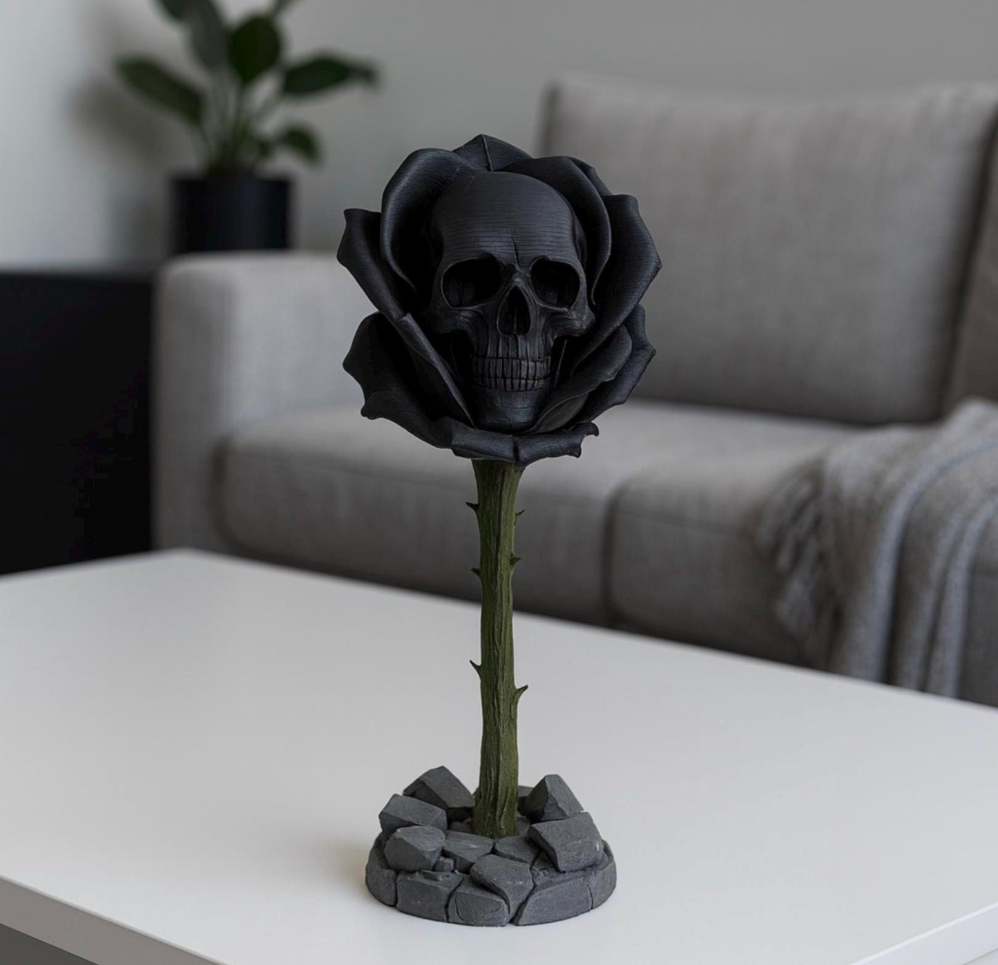 Totenkopf-Rose