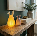 LED Hasenlampe | Teelicht kompatible Deko | Osterdeko | Stimmungslicht