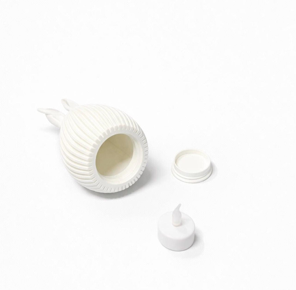 LED Hasenlampe | Teelicht kompatible Deko | Osterdeko | Stimmungslicht
