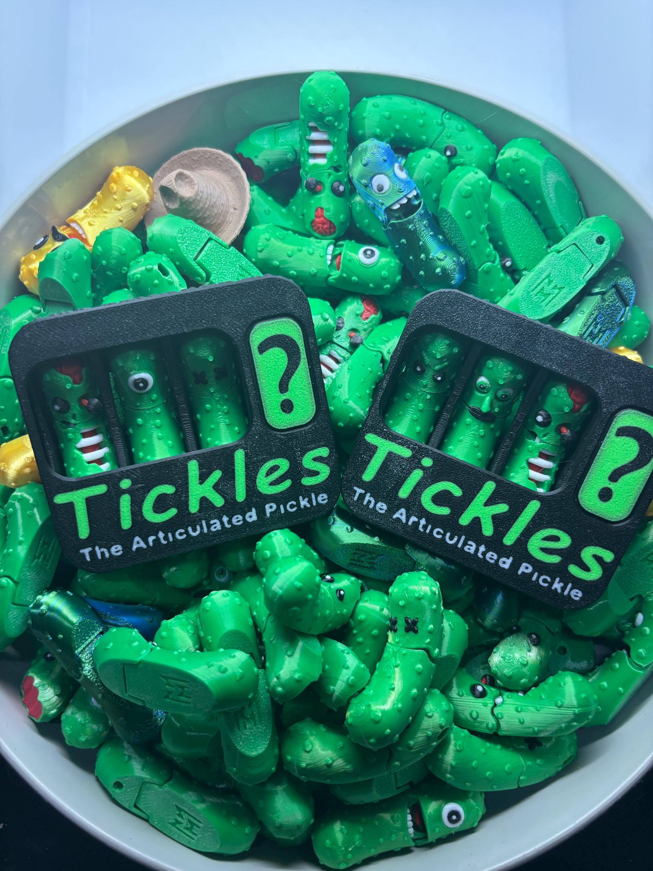 Freche Gürkchen | Sammel Gurken | Tickle Pickles | Fidget Spielzeug